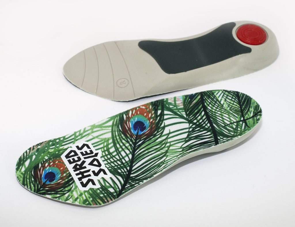 Shred Soles3/4 Length Skateboarding Insoles Lite Shred Soles